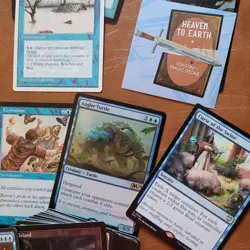 Azami's Blue WIZARDS Tribal Magician Sorcerer ***COMMANDER DECK*** 100 MTG Cards - Image 4