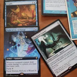 Azami's Blue WIZARDS Tribal Magician Sorcerer ***COMMANDER DECK*** 100 MTG Cards - Image 6