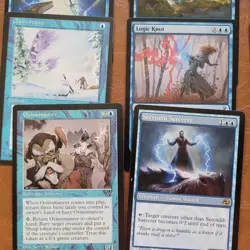 Azami's Blue WIZARDS Tribal Magician Sorcerer ***COMMANDER DECK*** 100 MTG Cards - Image 8