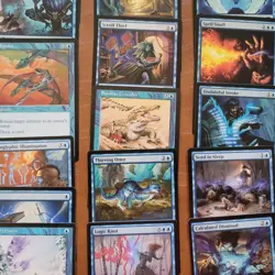 Azami's Blue WIZARDS Tribal Magician Sorcerer ***COMMANDER DECK*** 100 MTG Cards - Image 9
