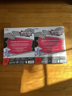 Pokemon White Flare Binder Collection Box (Sealed) - Image 3