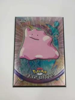 Ditto #132 Topps Chrome Series 2 Pokemon Card - Image 1