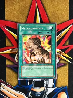 DR1-EN038 Metamorphisis Common UNL Edition LP Yugioh Card - Image 1
