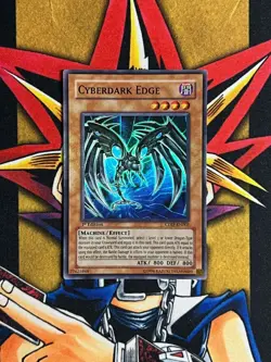 CDIP-EN002 Cyberdark Edge Super Rare 1st Edition LP Yugioh Card - Image 3