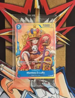 Monkey.D.Luffy P-043 Sealed Promo Card One Piece Card Game - Image 1