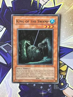 HL1-EN006 King Of The Swamp Super Rare VLP Yugioh Card - Image 3