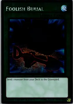 NKRT-EN028 Foolish Burial Platinum Rare Limited Edition NM Yugioh Card - Image 1