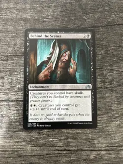 MTG 1x Behind the Scenes x1 LP Shadows over Innistrad - Image 1