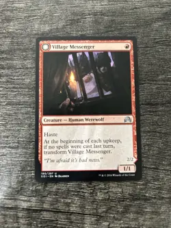 MTG 1x Village Messenger x1 LP Shadows over Innistrad - Image 1