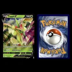 6x Flapple V Lot 18 Sword Shield Battle Styles Pokemon Cards Collection Set TCG - Image 3