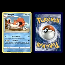 6x Kingler V Lot 28 Sword Shield Brilliant Stars Pokemon Cards Collection Set - Image 5