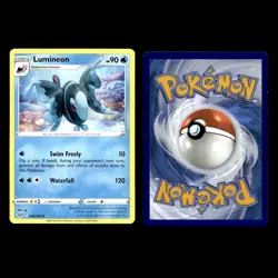 6x Lumineon V Lot 40 Sword Shield Brilliant Stars Pokemon Cards Collection Set - Image 5