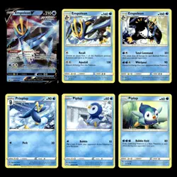 6x Empoleon V Lot SWSH108 Sword Shield, Promos Sword Shield Promos Pokemon Cards - Image 1