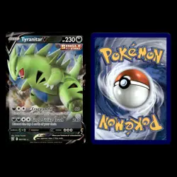 6x Tyranitar V Lot 97 Sword Shield Battle Styles Pokemon Cards Collection Set - Image 3