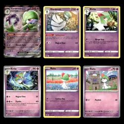 6x Gardevoir ex Lot 29 Scarlet Violet Series Paldean Fates Pokemon Cards Set TCG - Image 1