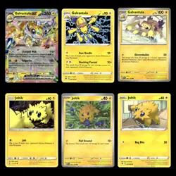 6x Galvantula ex Lot 51 Scarlet Violet Series Stellar Crown Pokemon Cards Set - Image 1