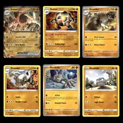 6x Golem ex Lot 76 Scarlet Violet Series Scarlet Violet 151 Pokemon Cards Set - Image 1