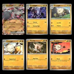 6x Annihilape ex Lot 32 Scarlet Violet Series Scarlet Violet Promos Pokemon Set - Image 1
