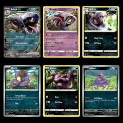 6x Arbok ex Lot 24 Scarlet Violet Series Scarlet Violet 151 Pokemon Cards Set - Image 1