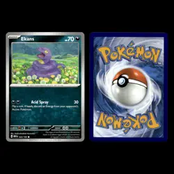 6x Arbok ex Lot 24 Scarlet Violet Series Scarlet Violet 151 Pokemon Cards Set - Image 8