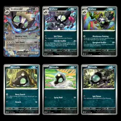 6x Grafaiai ex Lot PROMO 100 Pokemon Cards Collection Set Deck Building TCG - Image 1