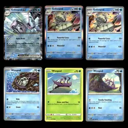 6x Golisopod ex Lot 50 Scarlet Violet Series Paradox Rift Pokemon Cards Set TCG - Image 1