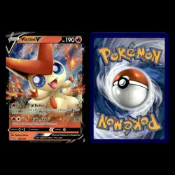 6x Victini V Lot 21 Sword Shield Battle Styles Pokemon Cards Collection Set TCG - Image 3