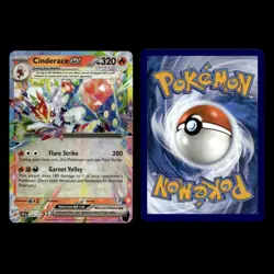 6x Cinderace Lot 28.0 Sword Shield Chilling Reign Pokemon Cards Collection Set - Image 3