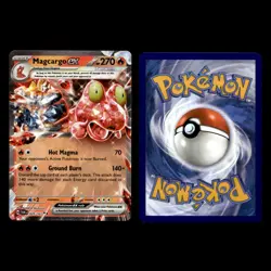 6x Magcargo ex Lot 29.0 Scarlet Violet Series Twilight Masquerade Pokemon Cards - Image 3