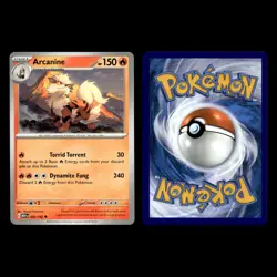 6x Arcanine Growlithe Lot 32.0 Sword Shield Fusion Strike Pokemon Cards Set - Image 4
