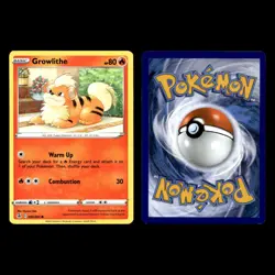6x Arcanine Growlithe Lot 32.0 Sword Shield Fusion Strike Pokemon Cards Set - Image 7