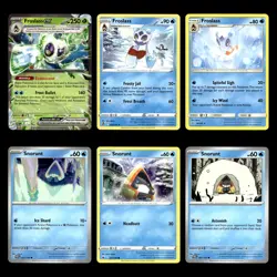 6x Froslass ex Lot 3.0 Scarlet Violet Series Paradox Rift Pokemon Cards Set TCG - Image 1