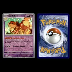 6x Dachsbun ex Lot 67.0 Scarlet Violet Series Stellar Crown Pokemon Cards Set - Image 5
