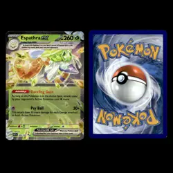 6x Espathra ex Lot 214.0 Scarlet Violet Series Paldean Fates Pokemon Cards Set - Image 3