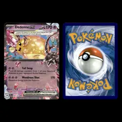 6x Dedenne ex Lot 93.0 Scarlet Violet Series Paldea Evolved Pokemon Cards Set - Image 3