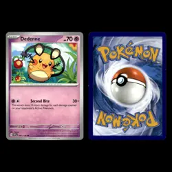 6x Dedenne ex Lot 93.0 Scarlet Violet Series Paldea Evolved Pokemon Cards Set - Image 6
