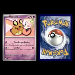 6x Dedenne ex Lot 93.0 Scarlet Violet Series Paldea Evolved Pokemon Cards Set - Image 8