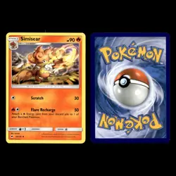 6x Simisear V Lot 22 Sword Shield Crown Zenith Pokemon Cards Collection Set TCG - Image 5