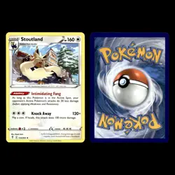 6x Stoutland V Lot 116 Sword Shield Crown Zenith Pokemon Cards Collection Set - Image 5