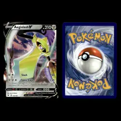 6x Aegislash V Lot 126 Sword Shield Vivid Voltage Pokemon Cards Collection Set - Image 3