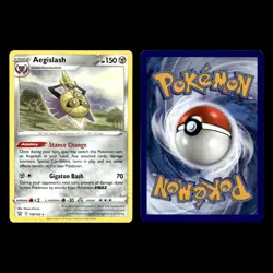 6x Aegislash V Lot 126 Sword Shield Vivid Voltage Pokemon Cards Collection Set - Image 5