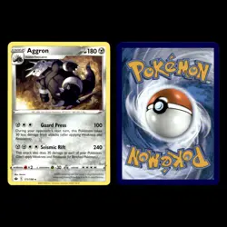 6x Aggron V Lot 96 Sword Shield Brilliant Stars Pokemon Cards Collection Set TCG - Image 4