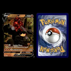 6x Coalossal V Lot 98 Sword Shield Vivid Voltage Pokemon Cards Collection Set - Image 3