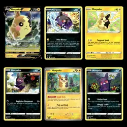 6x Morpeko V Lot 79 Sword Shield Pokemon Cards Collection Set Deck Building TCG - Image 1