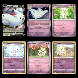6x Togekiss V Lot 140 Sword Shield Vivid Voltage Pokemon Cards Collection Set - Image 1