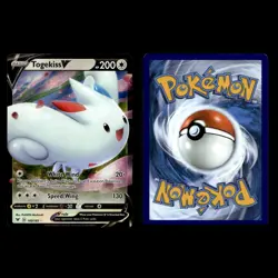 6x Togekiss V Lot 140 Sword Shield Vivid Voltage Pokemon Cards Collection Set - Image 3