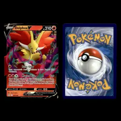 6x Delphox Lot 27 Sword Shield Silver Tempest Pokemon Cards Collection Set TCG - Image 3