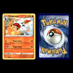 6x Cinderace V Lot 18 Sword Shield Shining Fates Pokemon Cards Collection Set - Image 4