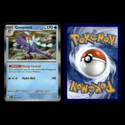 6x Quaquaval ex Lot 52 Scarlet Violet Series Paldea Evolved Pokemon Cards Set - Image 4
