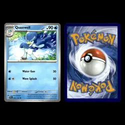 6x Quaquaval ex Lot 52 Scarlet Violet Series Paldea Evolved Pokemon Cards Set - Image 5